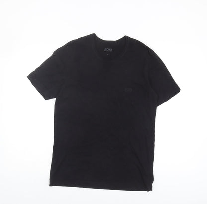 Mens UK Size M Boss Black  T-Shirt