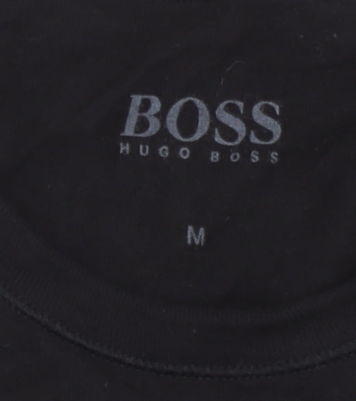 Mens UK Size M Boss Black  T-Shirt