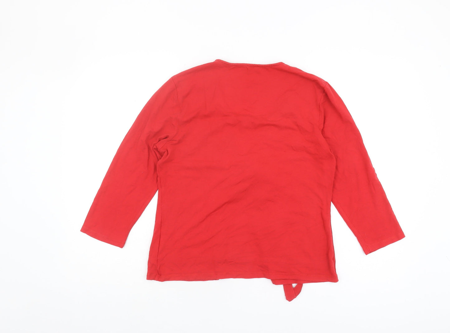 Viyella Women's Red Tunic Blouse, M, Stylish and Casual