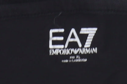 Mens UK Size XL Emporio Armani Black  T-Shirt