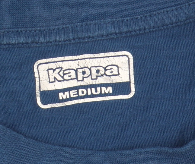 Kappa Men's Blue Medium Crew Neck T-Shirt