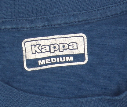 Kappa Men's Blue Medium Crew Neck T-Shirt