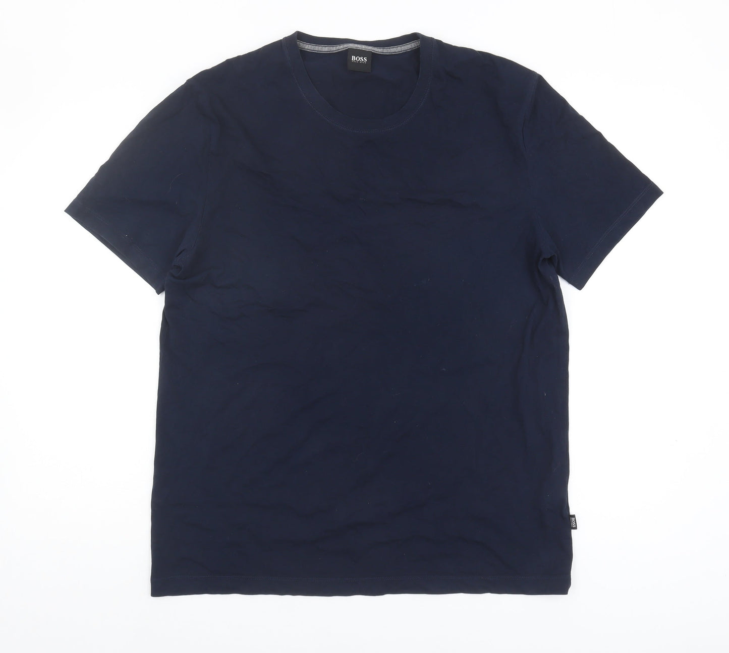 Mens UK Size L Boss Blue  T-Shirt