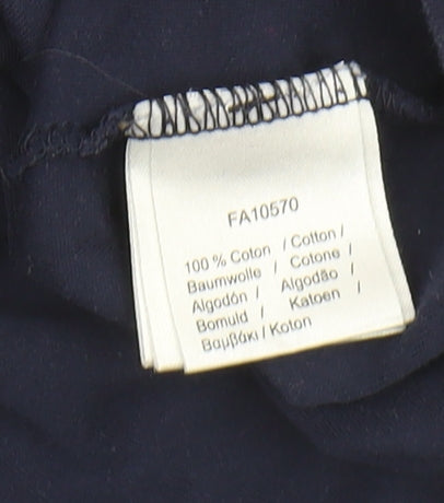 Lacoste Men's Blue Regular Fit Polo Shirt L