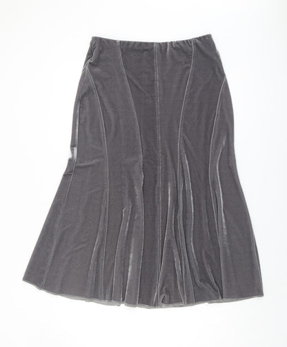 Marks and Spencer Women's Grey Long Skirt Size 12