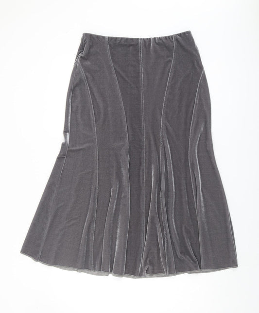 Marks and Spencer Women's Grey Long Skirt Size 12