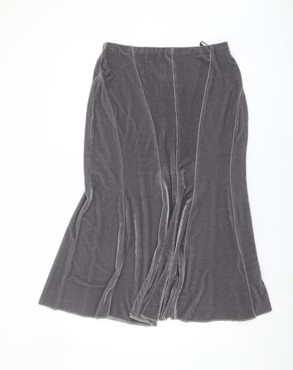 Marks and Spencer Women's Grey Long Skirt Size 12