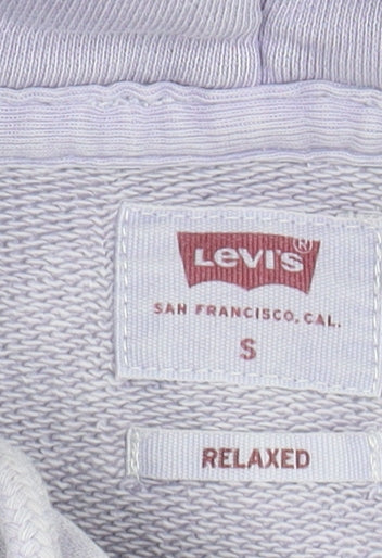 Mens UK Size S Levi's Purple Pullover Hoodie
