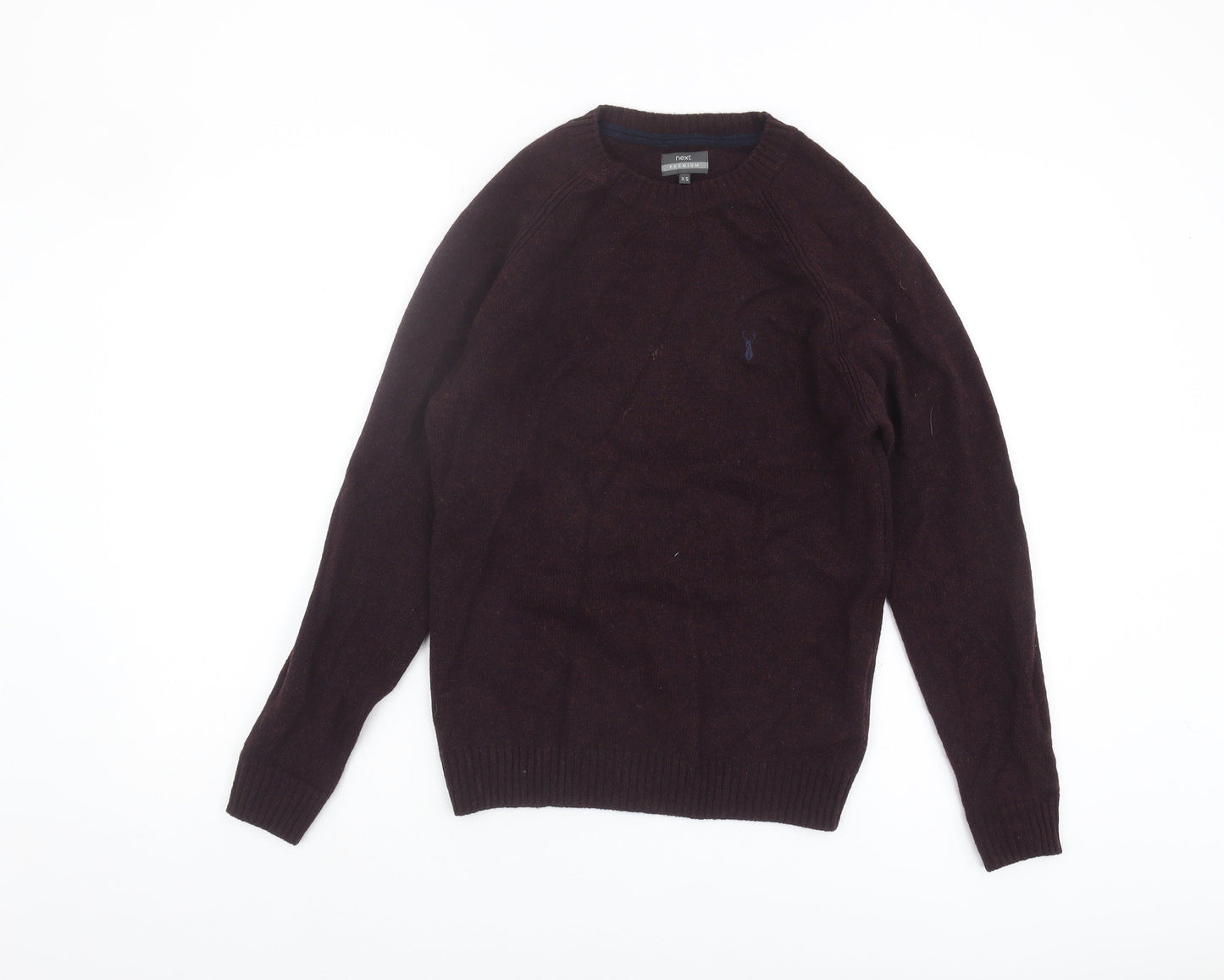 Womens UK Size XS NEXT Brown Pullover Jumper