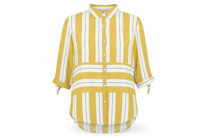 Womens UK Size 8 Izabel London Multicoloured Basic Button-Up