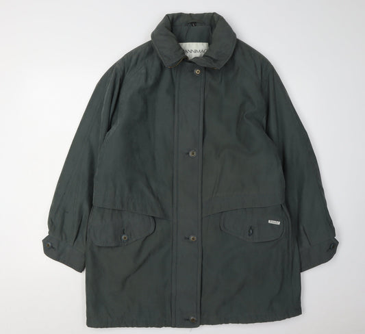 Womens UK Size L Dannimac Green Basic Jacket