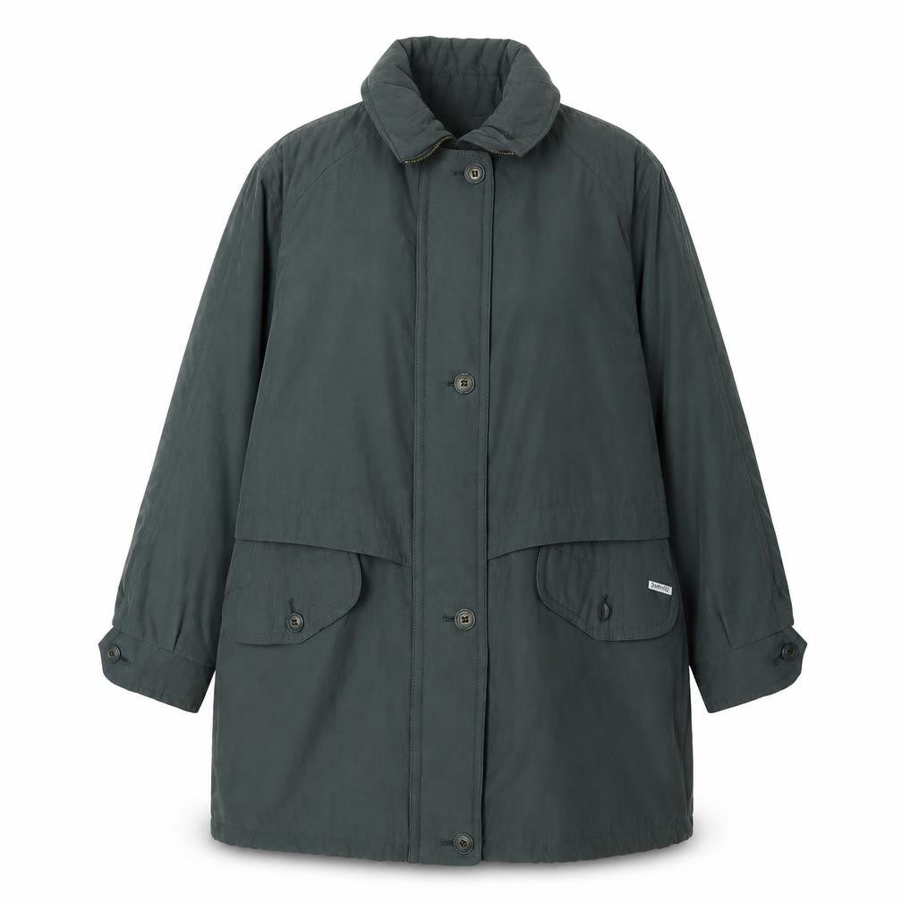 Womens UK Size L Dannimac Green Basic Jacket
