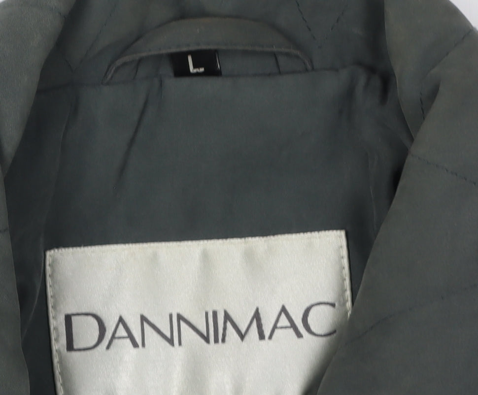 Womens UK Size L Dannimac Green Basic Jacket