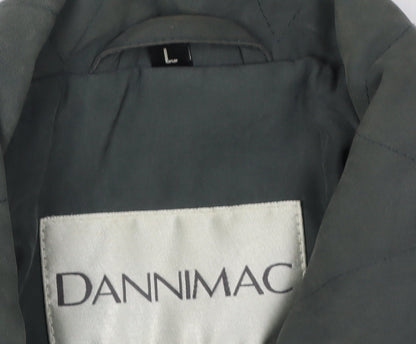 Womens UK Size L Dannimac Green Basic Jacket