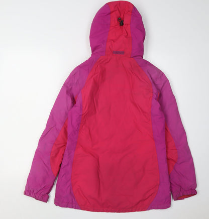 Womens UK Size 10 Peter Storm Pink Rain Coat