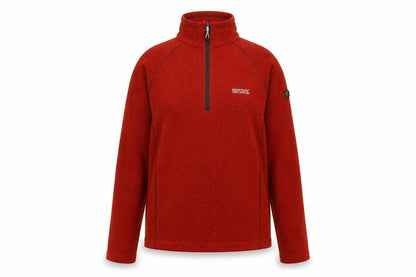 Front view of Regatta unisex red sweatshirt uk 8 lightweight outdoor