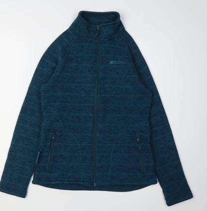 Mountain Warehouse Women's Blue Fleece Jacket – Size 10