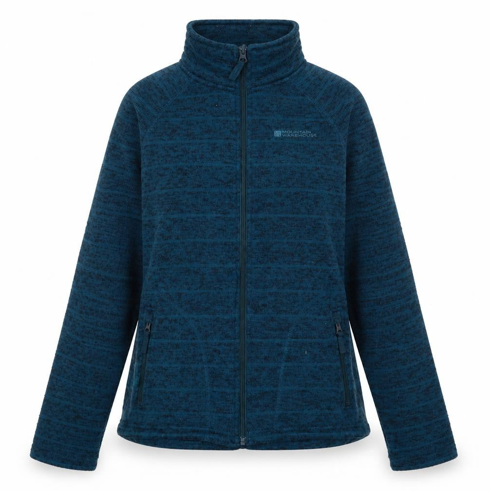 Womens UK Size 10 Mountain Warehouse Blue Fleece