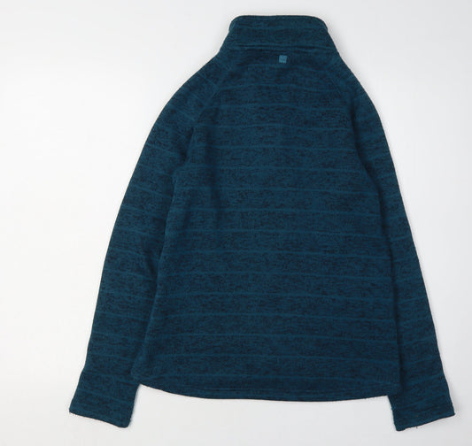 Mountain Warehouse Women's Blue Fleece Jacket – Size 10