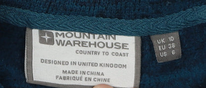 Mountain Warehouse Women's Blue Fleece Jacket – Size 10
