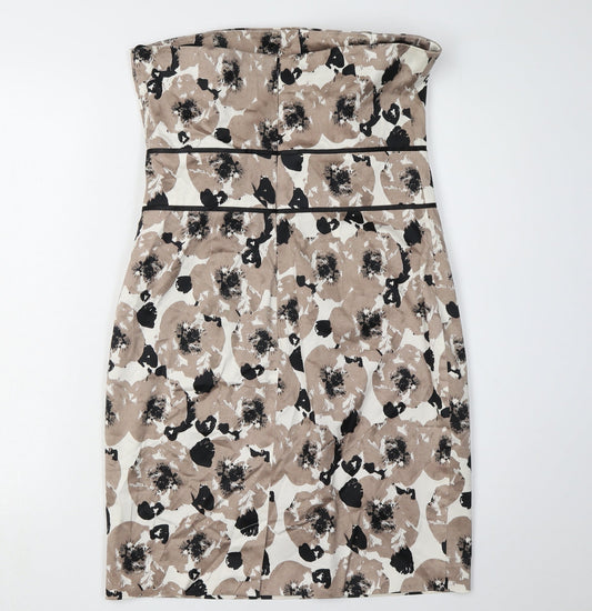 Laura Ashley Floral Pencil Dress in Multicolour, Size 12