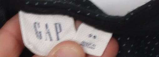 GAP Women's Black Sleeveless Dress, Size 8, Zip Closure