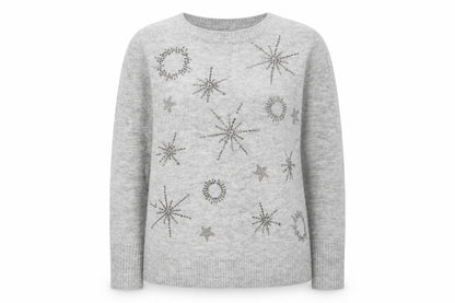 Womens UK Size M Wallis Grey Pullover Jumper