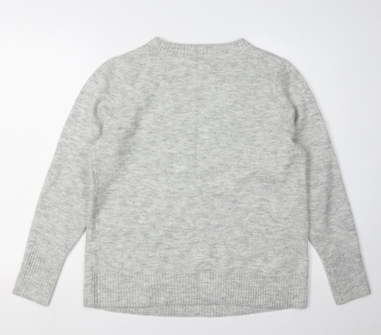 Womens UK Size M Wallis Grey Pullover Jumper