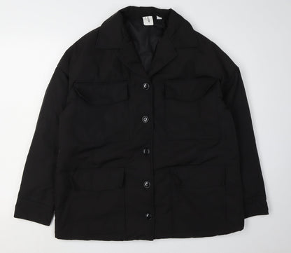 Collusion Women's Black Size 8 Basic Jacket