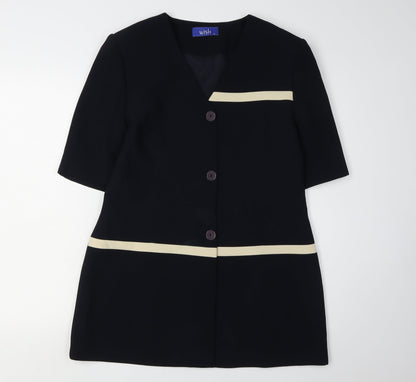 Wish Women's Black Suit Jacket, Size 14, Colourblock
