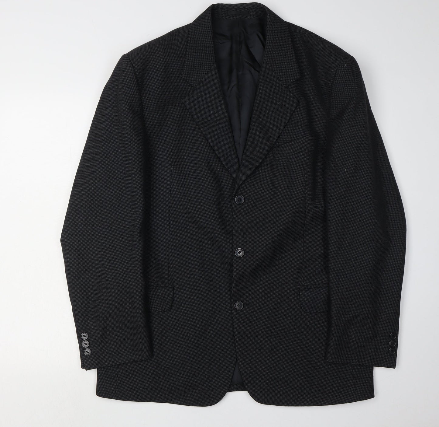 Mens UK Size 42 NEXT Regular Black Suit Jacket
