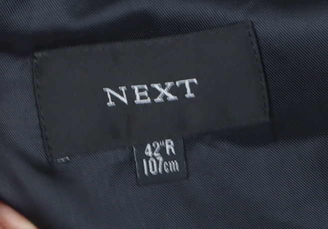 Mens UK Size 42 NEXT Regular Black Suit Jacket
