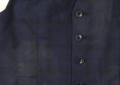 Mens UK Size 38 Reiss Regular Blue Suit Waistcoat