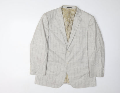 Mens UK Size 40 Pierre Cardin Regular Ivory Suit Jacket