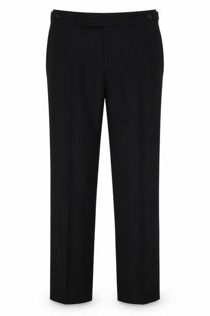 Mens UK Size 39 DORMIE  Dress Pants Black Trousers
