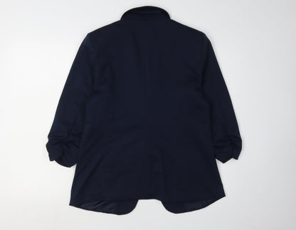 Fransa Women's Blue Blazer, Size 14, Regular Fit