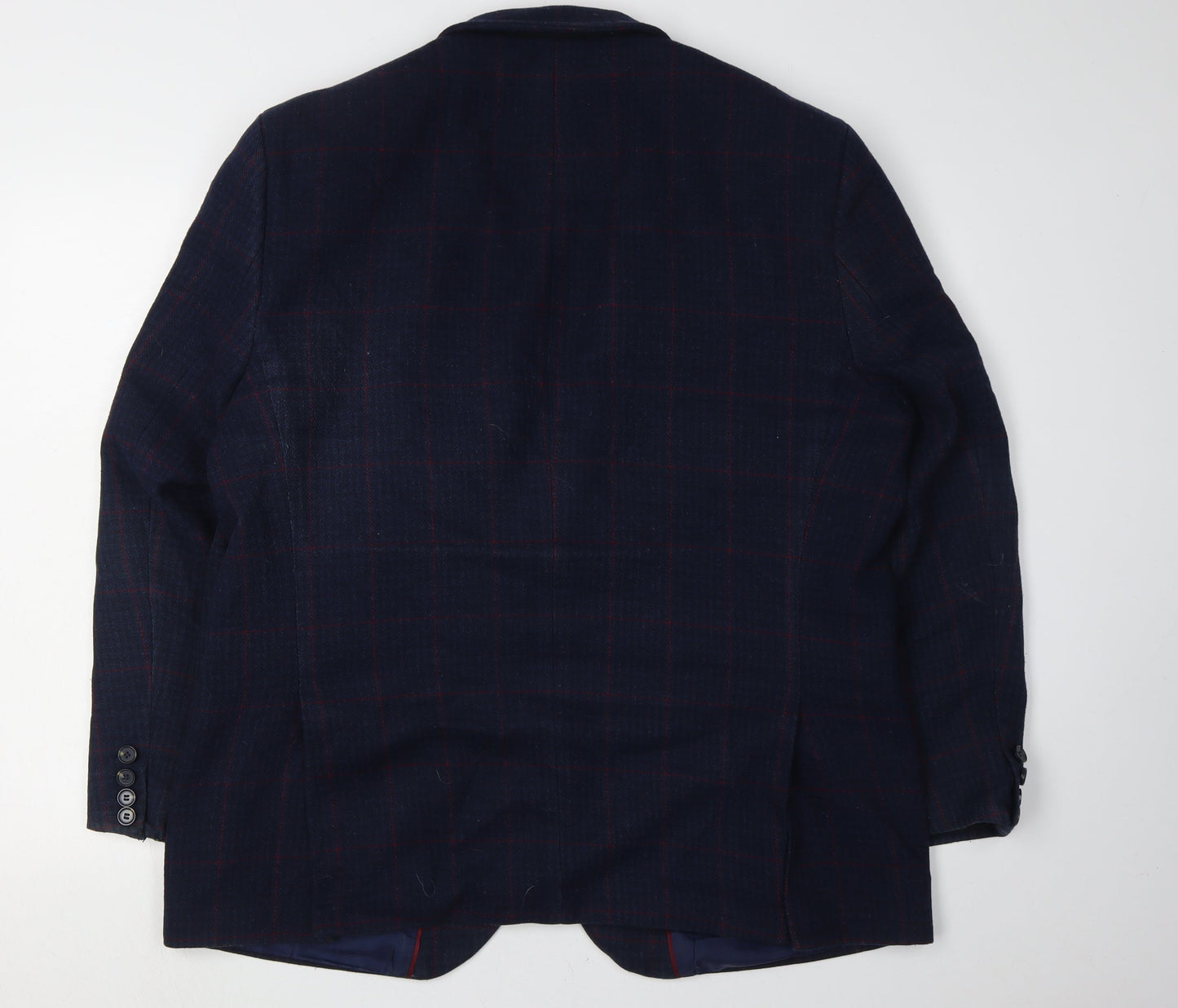 Mens UK Size 46 Greenwoods Regular Blue Suit Jacket