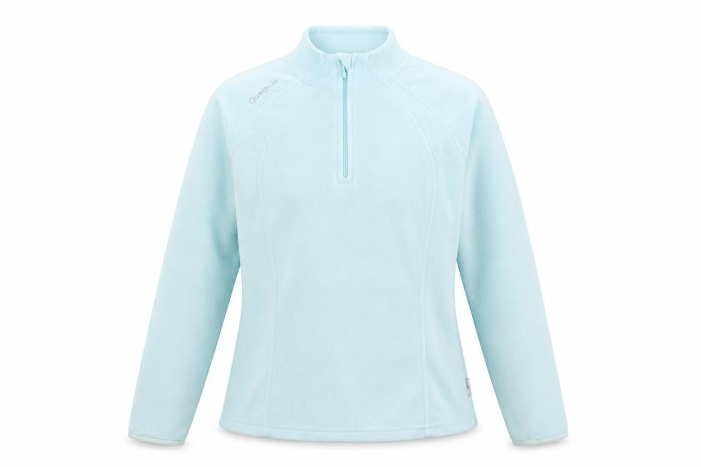 Womens UK Size 12 DECATHLON Blue Full Zip Sweatshirt