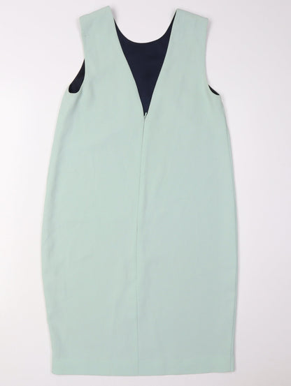Whistles Women's Blue Sleeveless Shift Dress