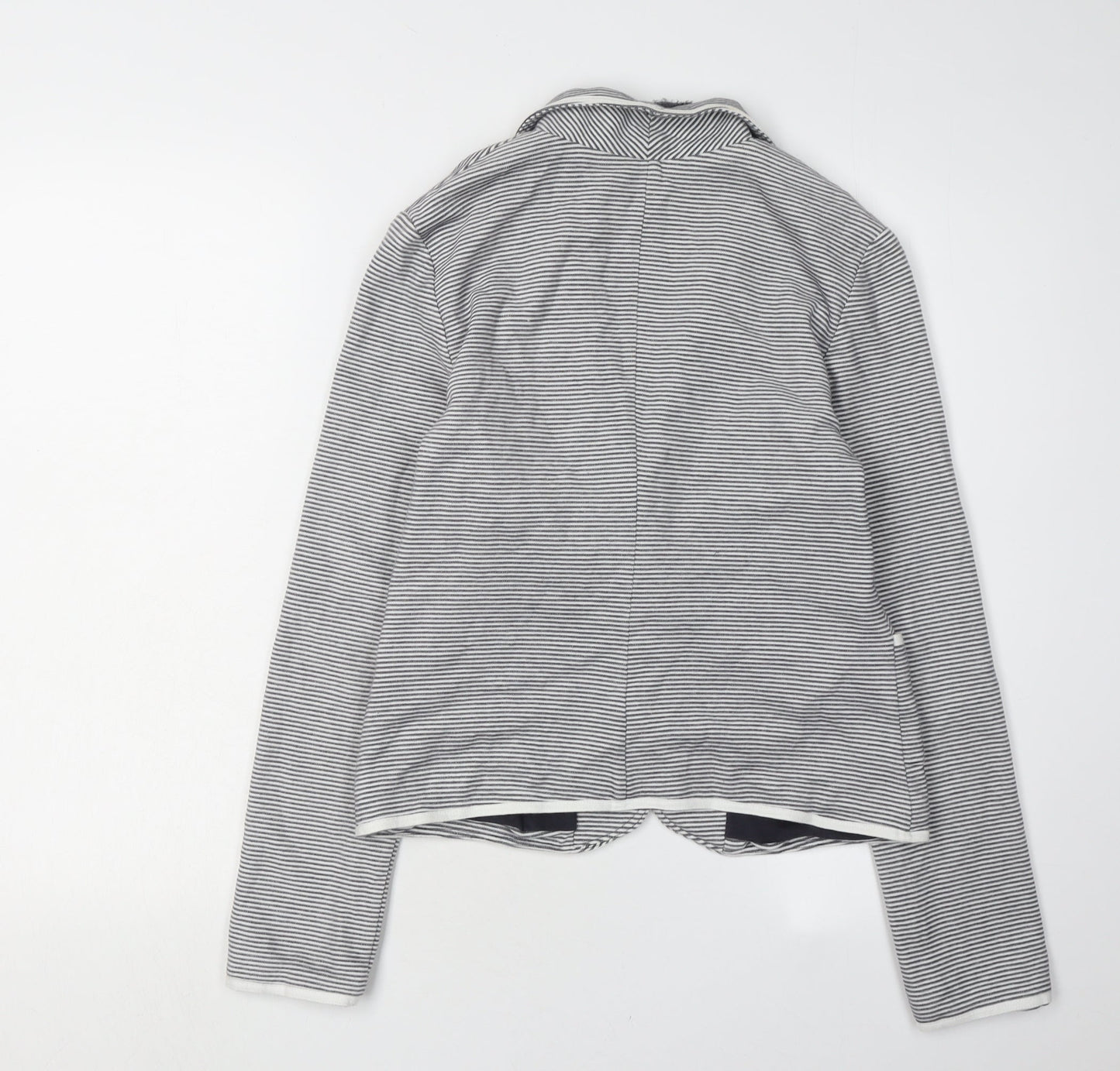 Next Women's Black Striped Blazer Size 12