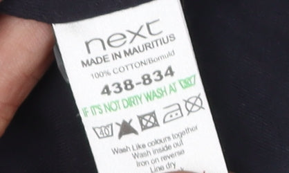 Next Women's Black Striped Blazer Size 12