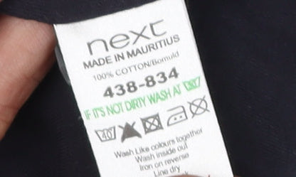 Next Women's Black Striped Blazer Size 12