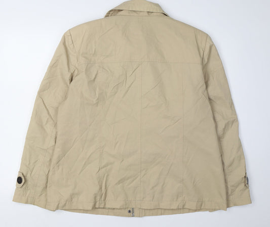 M&Co Women's Beige Mid-Length Jacket Size 20