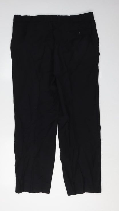 St Michael Black Men's Trousers 38in Waist