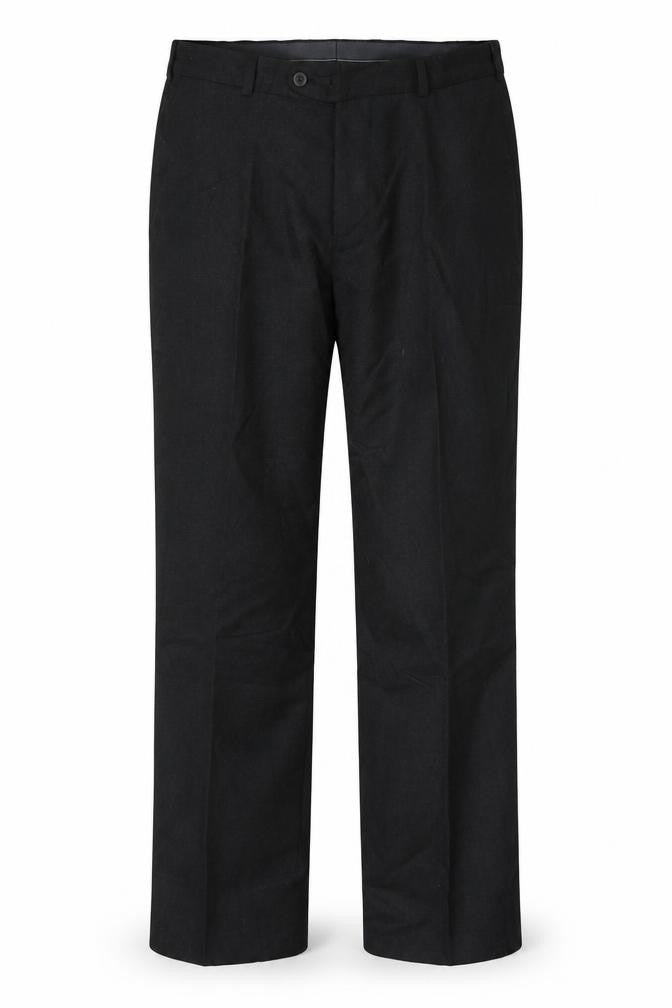 Mens UK Size W36 Brook Taverner  Dress Pants Black Trousers