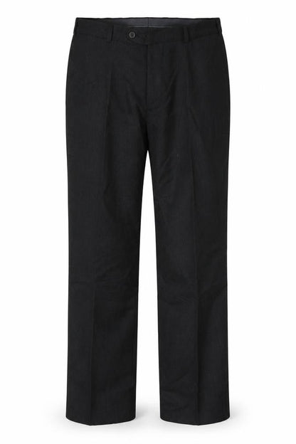 Mens UK Size W36 Brook Taverner  Dress Pants Black Trousers