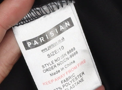 Parisian Women's Black Pencil Skirt Size 10