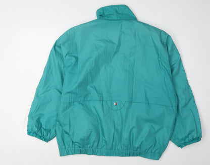 C&A Women's Green Windbreaker Jacket Size 16