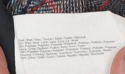 Esprit Women's Grey Plaid Knee Length Pleated Skirt Size 14