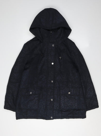 Womens UK Size 14 Finesse Black Basic Jacket